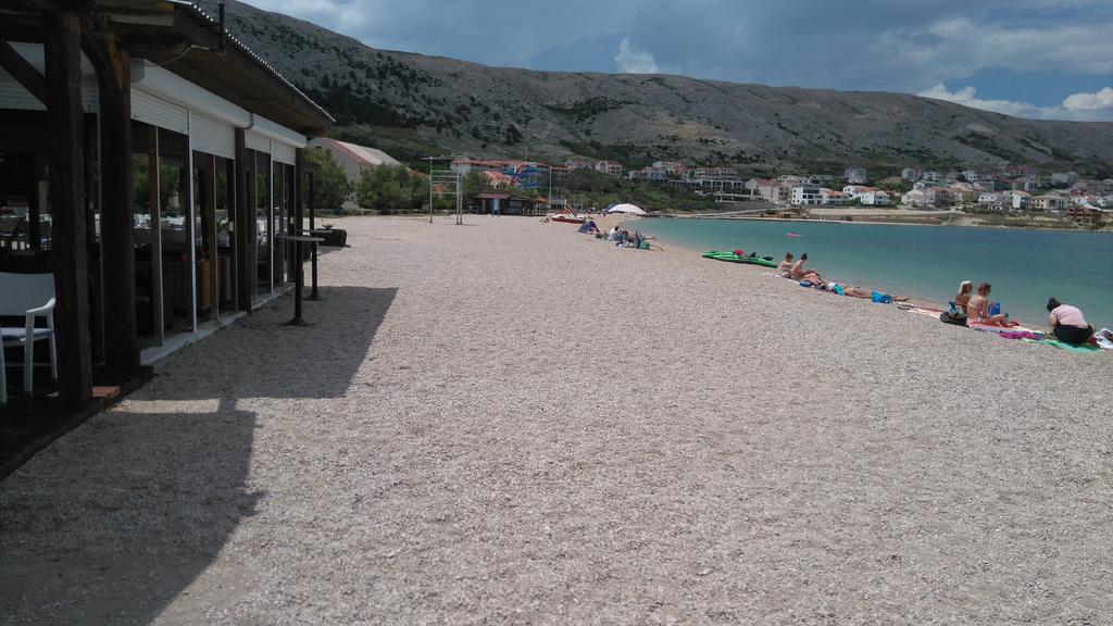 Pag studio Garden Pag Town Esterno foto
